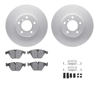 R1 Concepts WDUH1-31192 Carbon Series Brake Rotors W/ 5000 Oep Brake Pads & Hdw